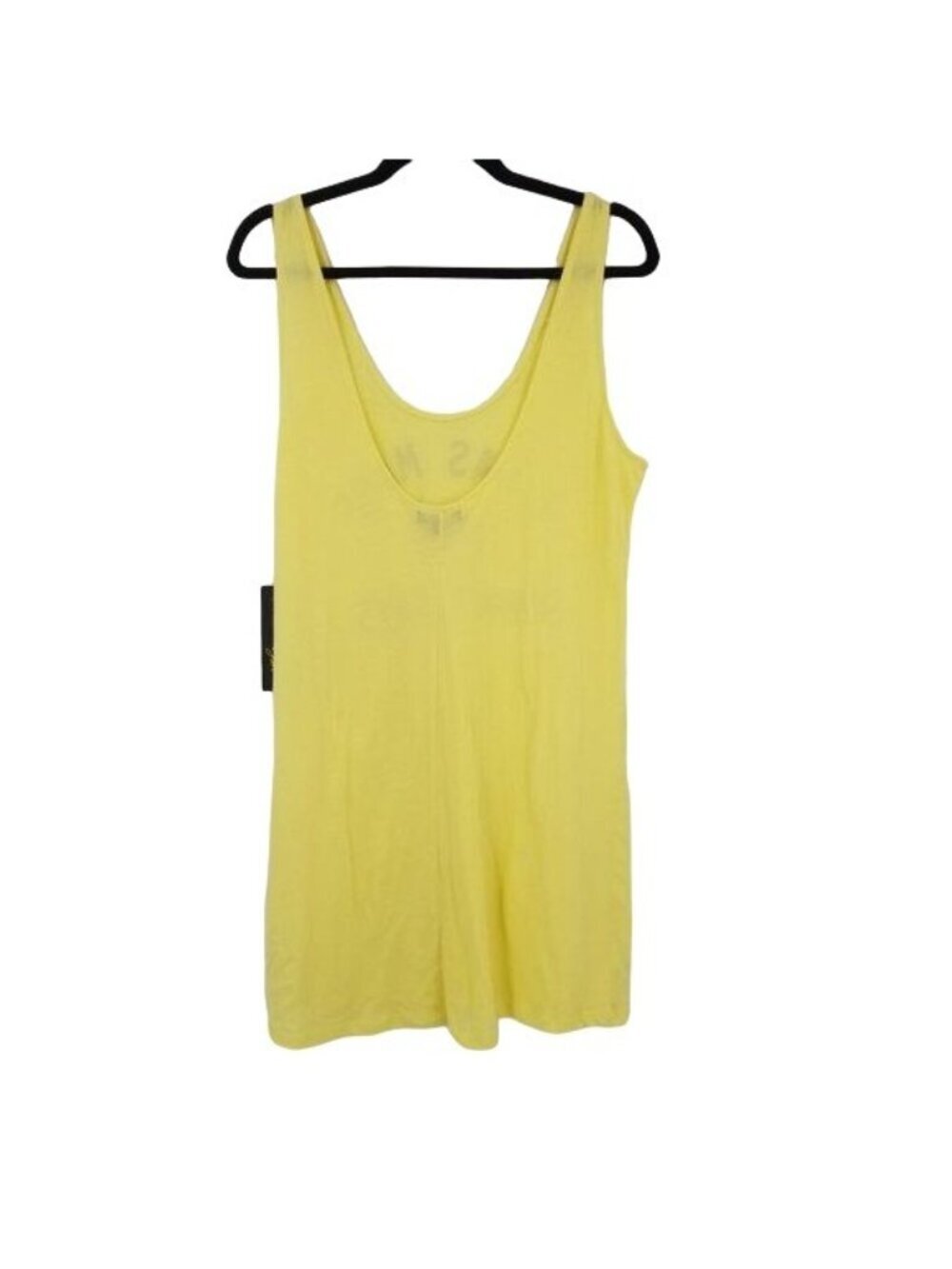 Wildfox Neon Yellow Poolside Sleeveless Tank Dress - Picture 4 of 7